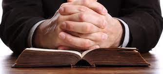 pray and bible